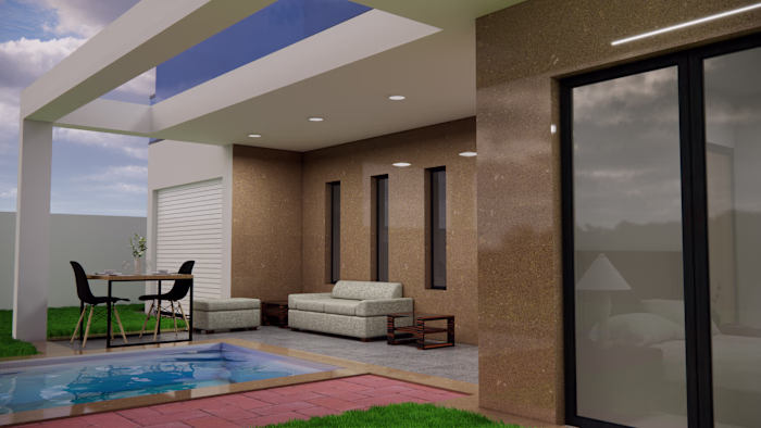 Modern Luxury Villa Exterior Realistic 3D Visualization🔥