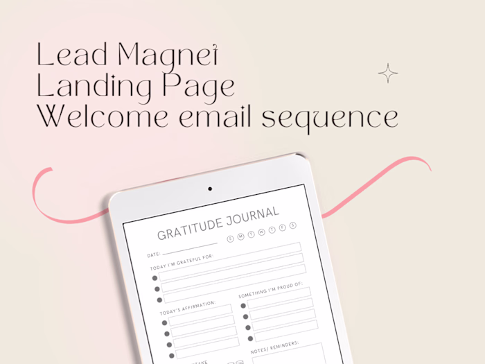 Lead Magnet, Landing Page & Email Sequence