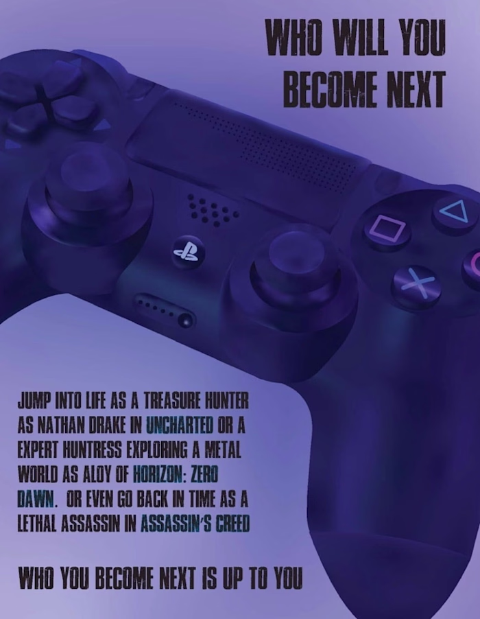 PS4 Mock-Up Magazine Add