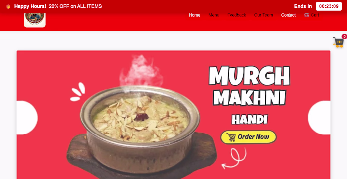 Pathana Da Dhaba – Restaurant Website & Online Ordering System