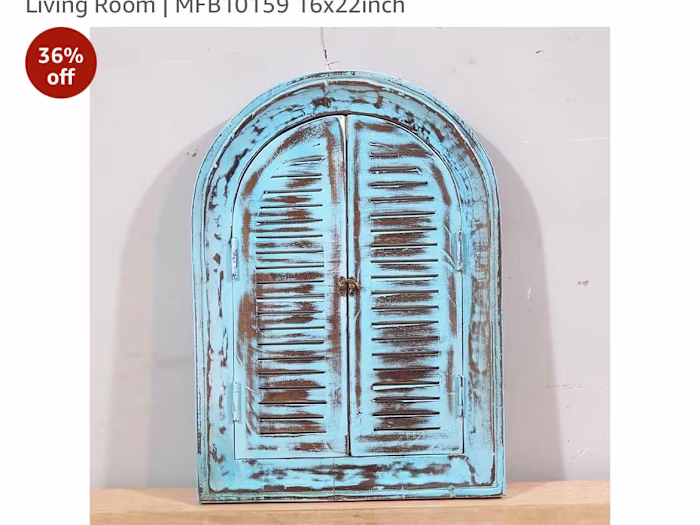 Handcrafted Temple Mirrors for Home Decor