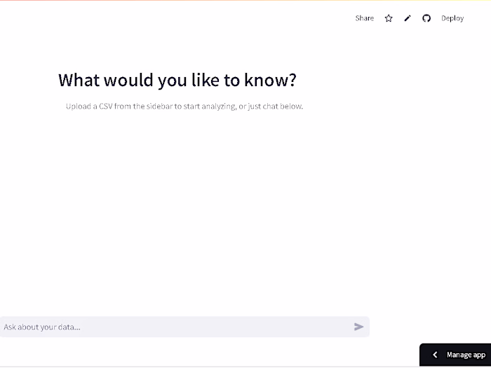 AI-Driven CSV Data Analysis System