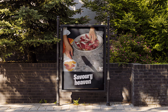 Savoury heaven- brand identity. 