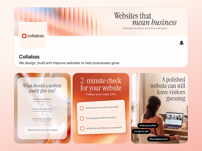 Collabas — Brand Identity & Social Media Design