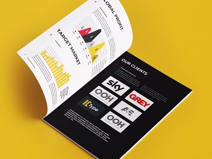 Brochure Report Design