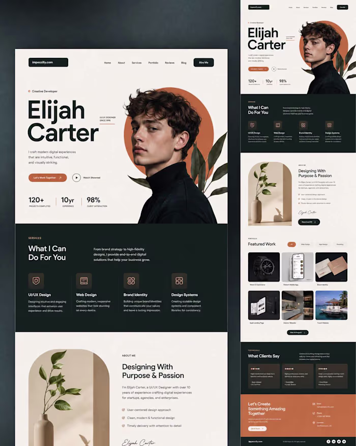 Elementor Landing page design!