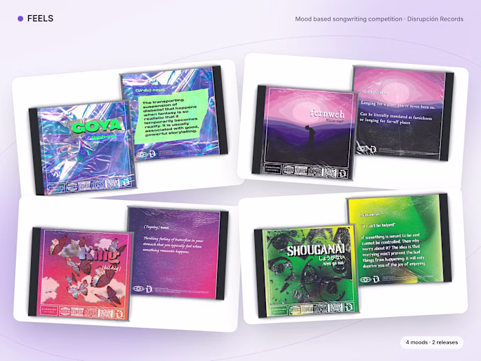 FEELS: a songwriting competition for Disrupción Records