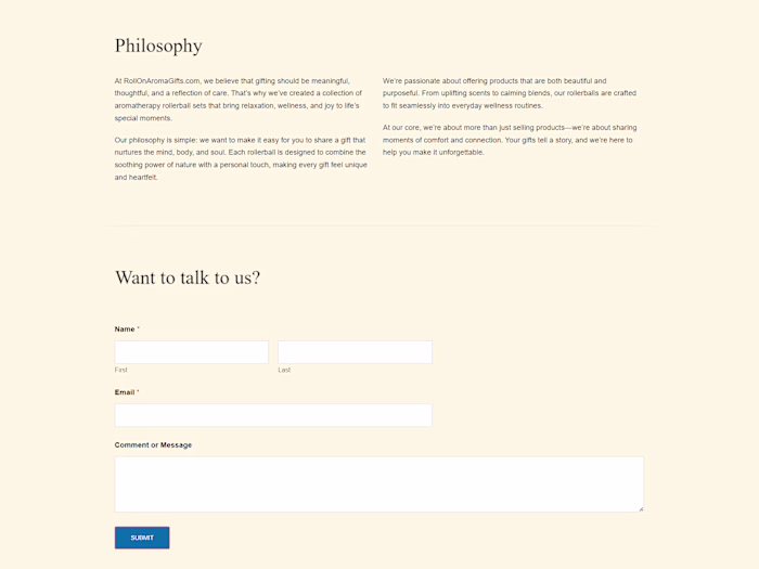 WordPress E-Commerce Website