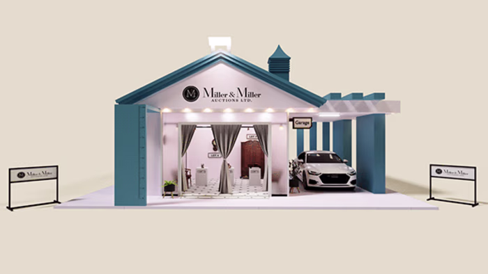 Millers & Millers Auction House Visualization