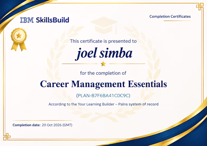 This is the certificate of