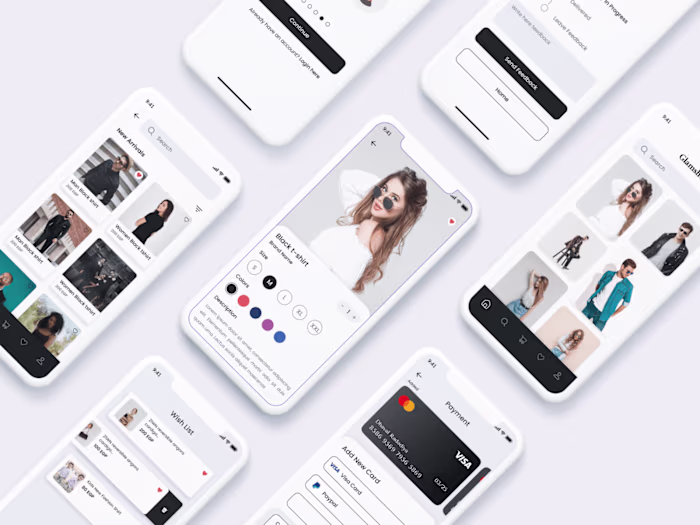 Ecommerce Mobile App UI/UX Design