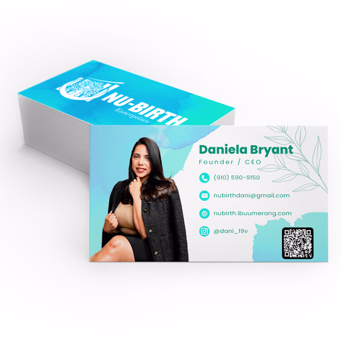 NU-Birth Enterprise Business Card Redesign
