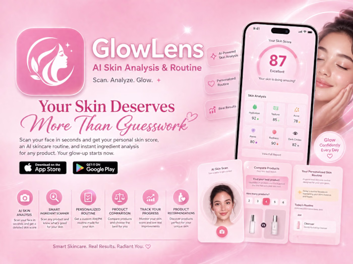 GlowLens – AI Skin Analysis