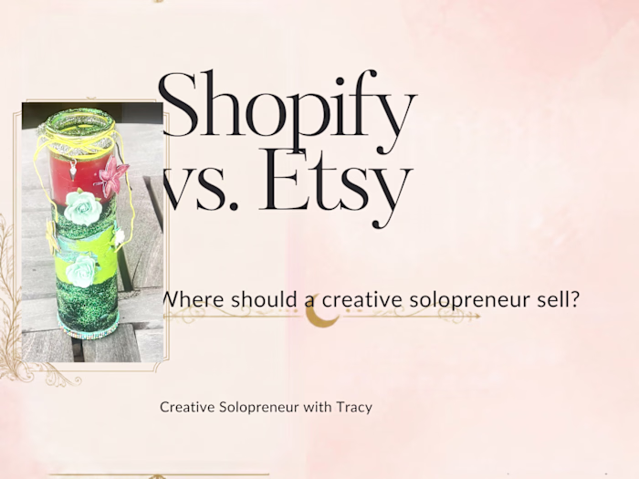 Shopify vs. Etsy: Where Should