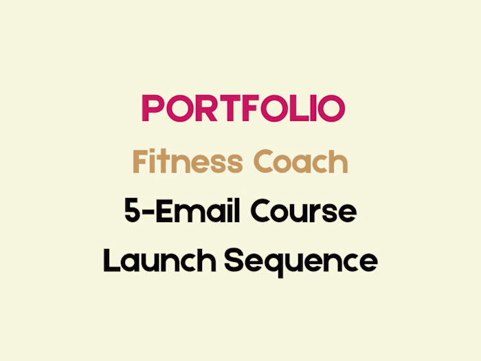 Email Marketing Campaign for LeanLife Coaching