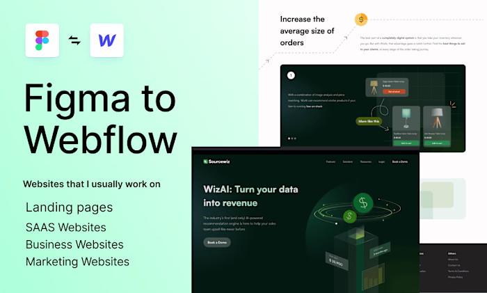 Sourcewiz Webflow website
