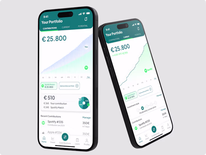 Finance App (web & mobile) for Stealth Startup