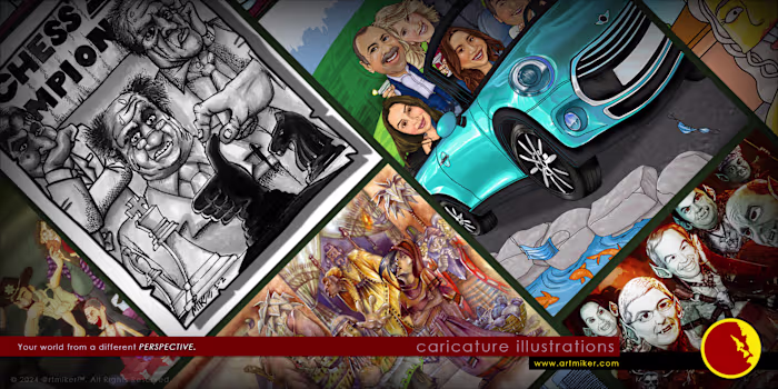 CARICATURE ILLUSTRATION SERVICES