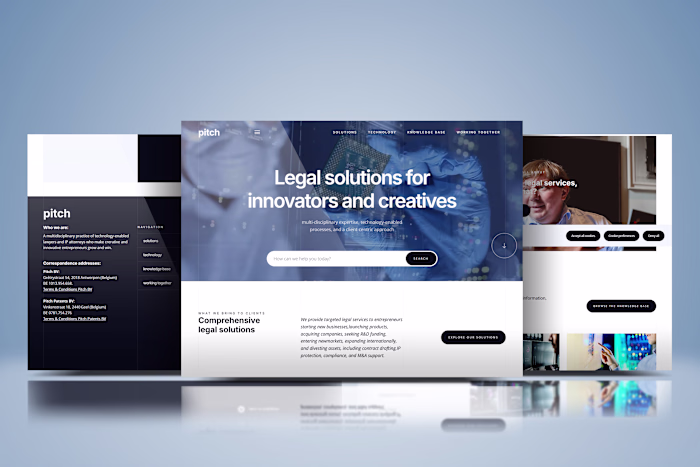 Law Firm Webflow Website Design