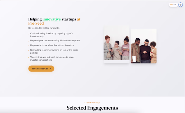 Website / Landing page built