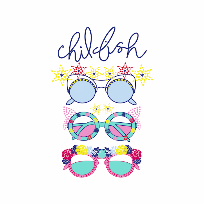 Summer Kidswear Graphic Illustration &