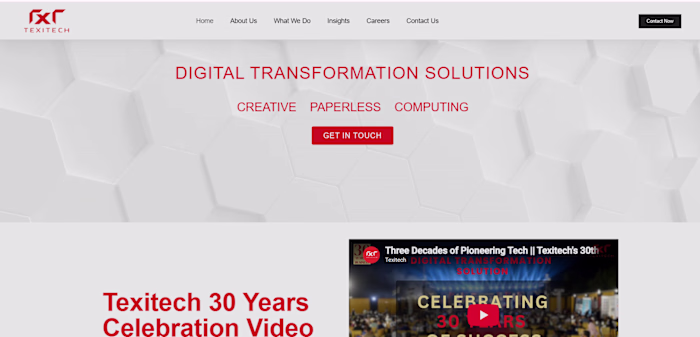 Texitech Website Revamp: High-Performance UI/UX & Web Engine...