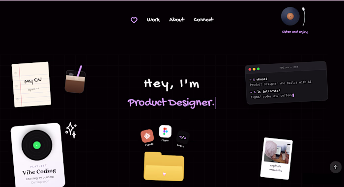 Product designer portfolio 