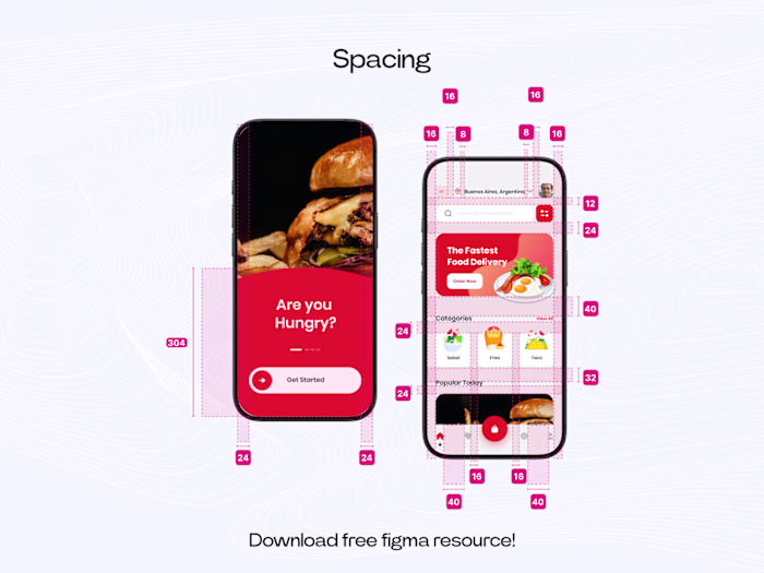 Food App UI Design