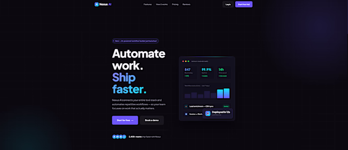 NEXUS AI — Workflow Automation
