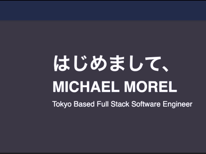 Portfolio Website