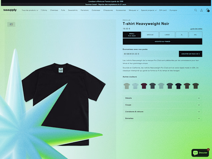 Suuupply — E-commerce Website