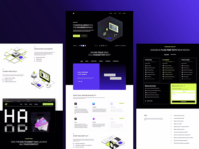 Stencel Pro  |  Framer + Rive + Spline