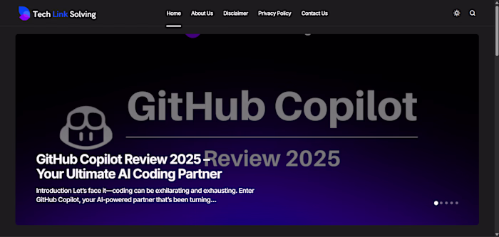 Technical Blog in Wordpress