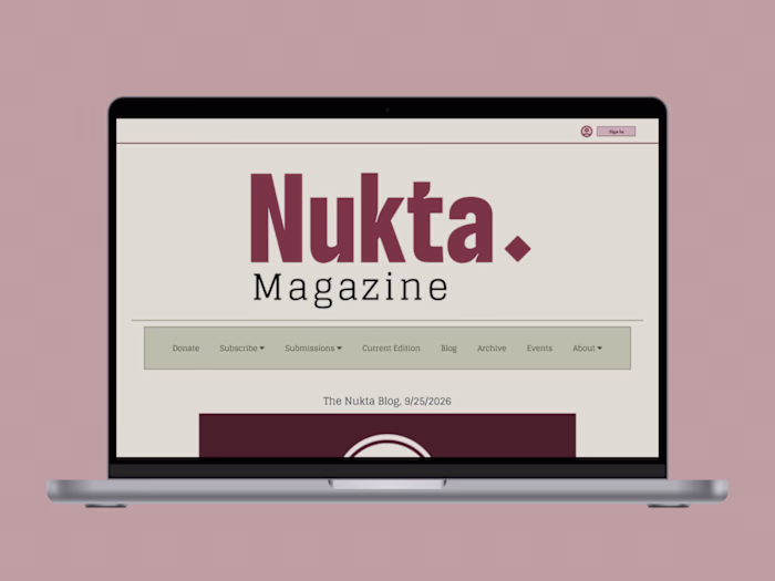 Nukta Magazine: Brand Identity & Website Design