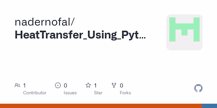 Heat Transfer Python Project