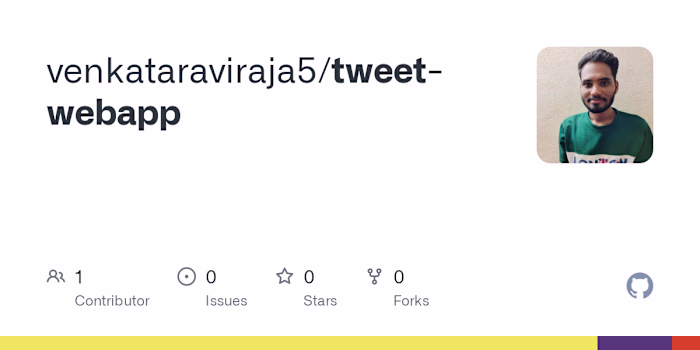 venkataraviraja5/tweet-webapp