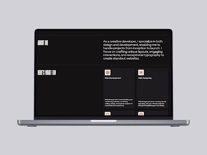 Portfolio website