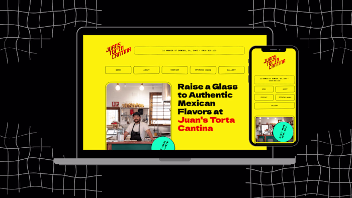 Webflow Website Development For a Mexican Bar or Cantina