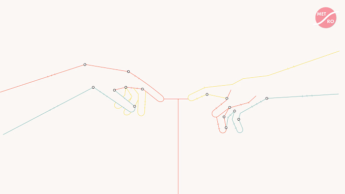 MET.RO - A UX Case Study About Smart Cities | Behance