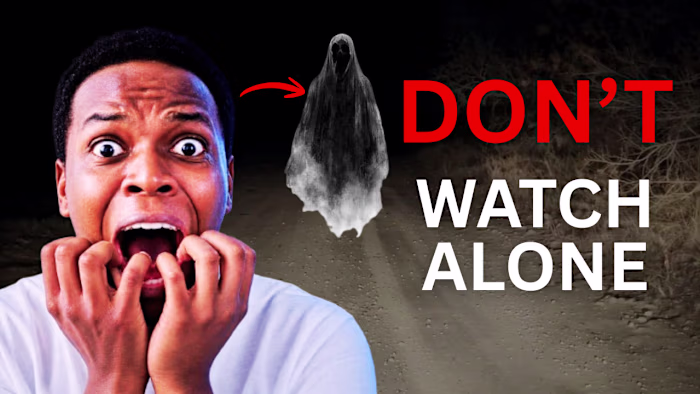 Horror YouTube Thumbnail Design |