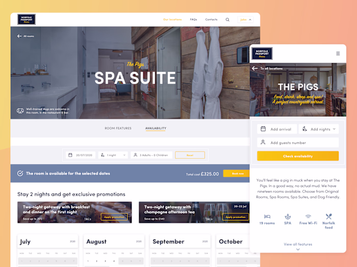 Booking platform - Norfolk Passport
