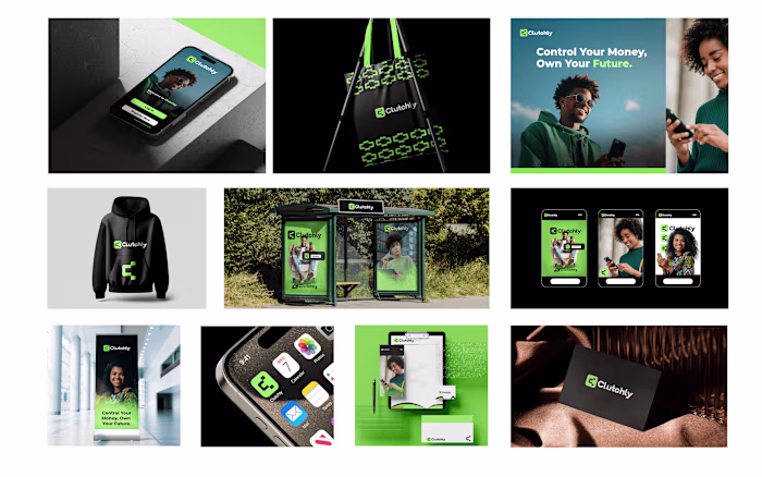 Clutchly Brand Identity Design