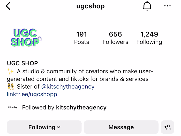 UGC Shop