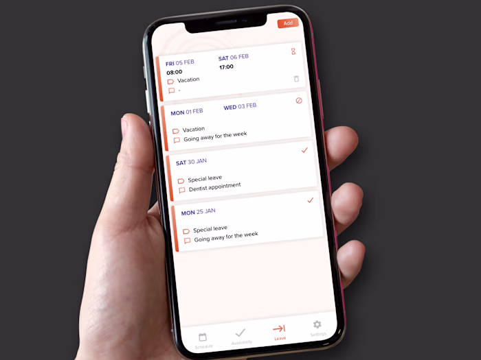 Mobile UI Design