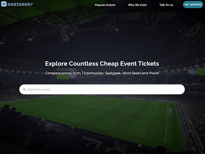 SeatSeekr - Discover Cheap Tickets