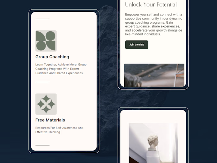 Business Coaching Website 