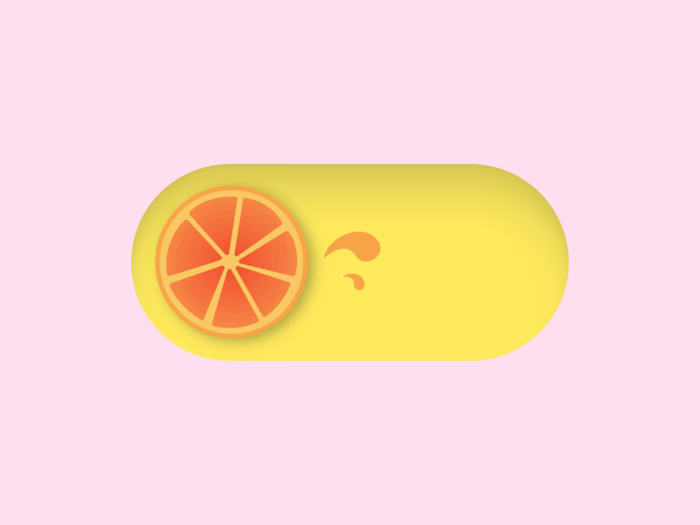 Toggle Switch Button Motion