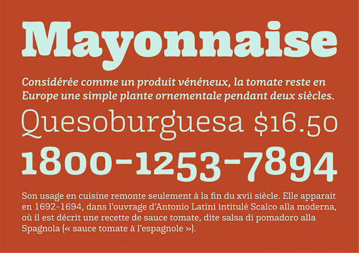 Typefaces