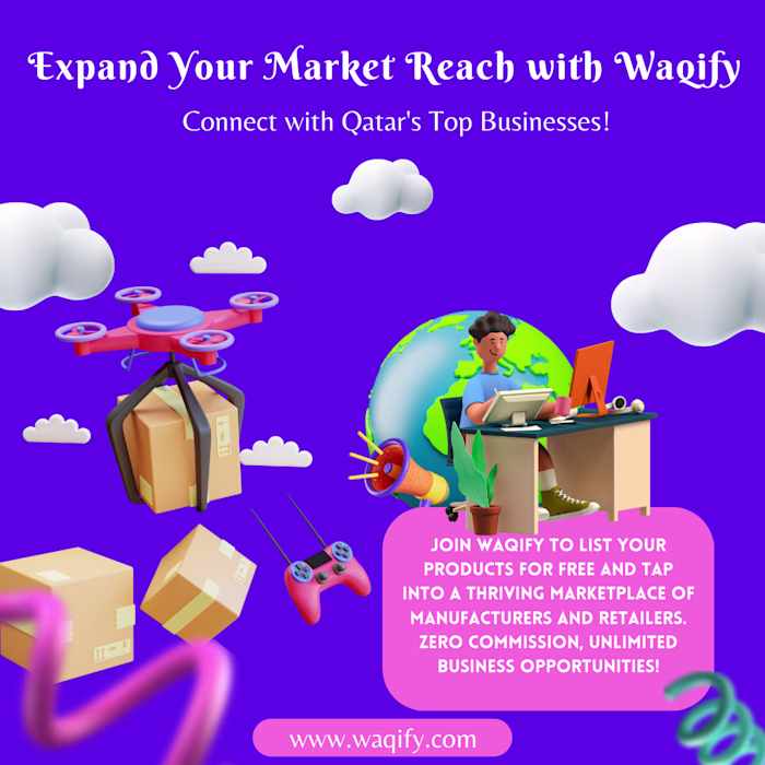 Poster for an online store