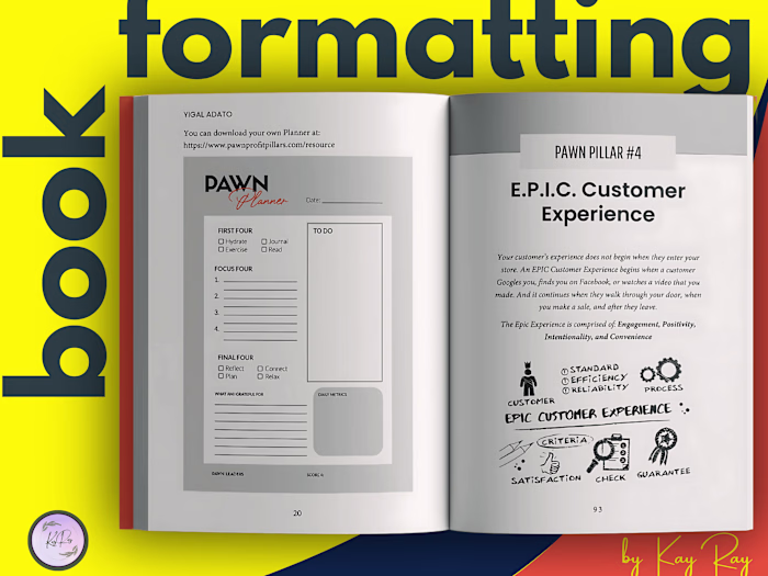 Amazon Book Formatting, Book Layout Design - Kdp Publishing